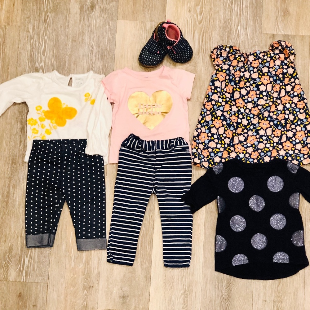 Old Navy, Carter's, OshKosh, H&M 18-24M Lot